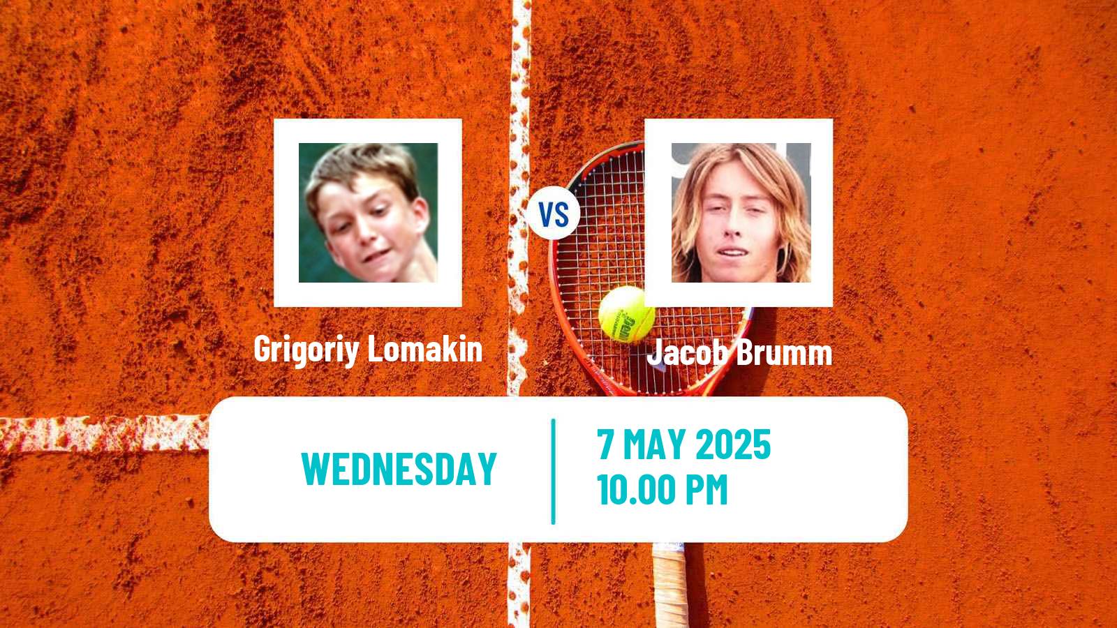 Tennis ITF M25 Baotou Men Grigoriy Lomakin - Jacob Brumm