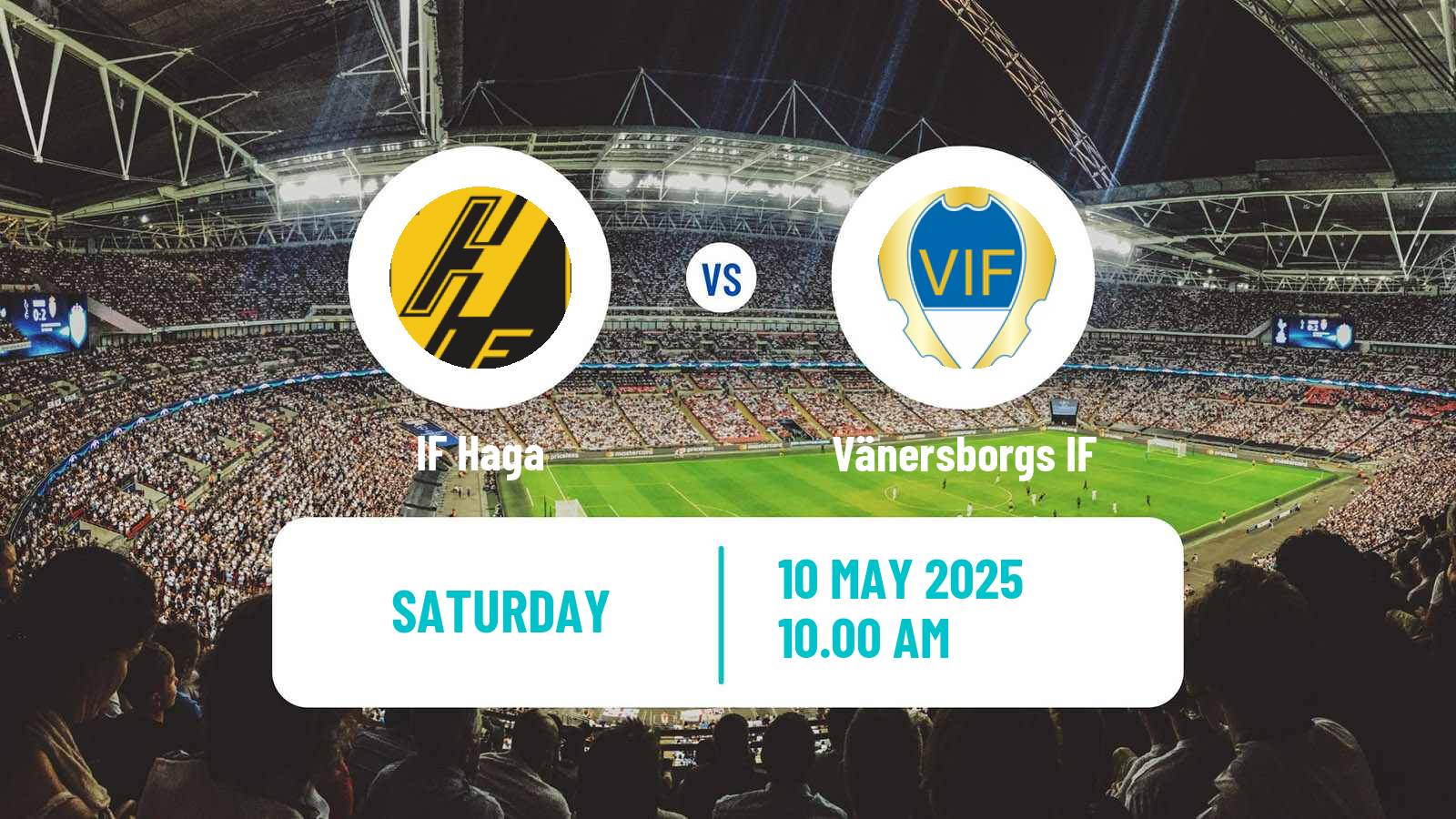 Soccer Swedish Division 2 - Norra Götaland Haga - Vänersborgs IF