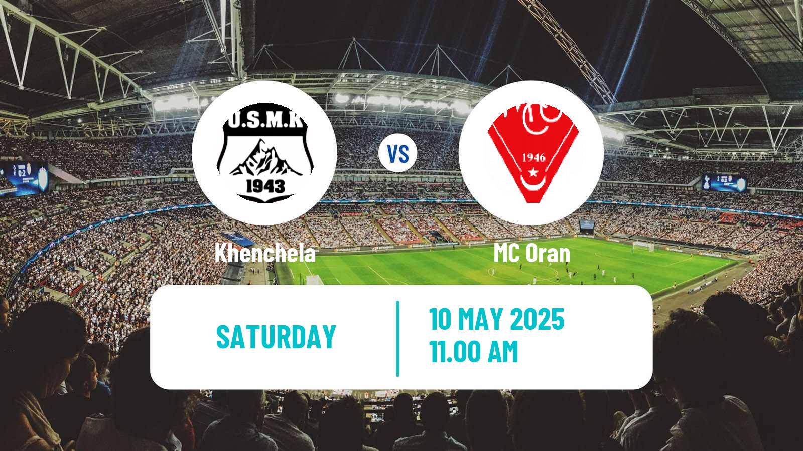 Soccer Algerian Ligue 1 Khenchela - Oran