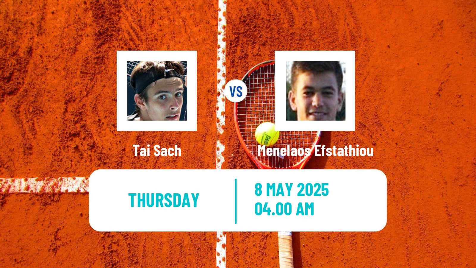 Tennis ITF M15 Heraklion 4 Men Tai Sach - Menelaos Efstathiou