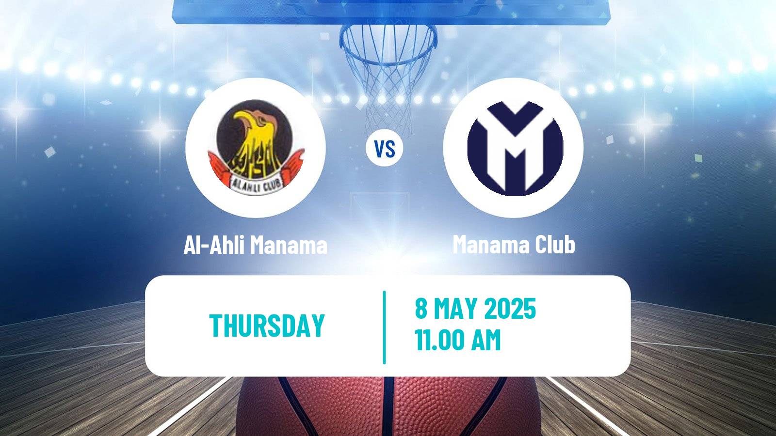 Basketball Bahraini Premier League Basketball Al-Ahli Manama - Manama Club