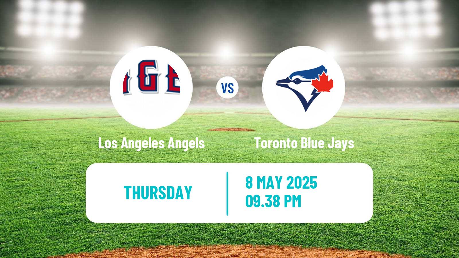 Baseball MLB Los Angeles Angels - Toronto Blue Jays