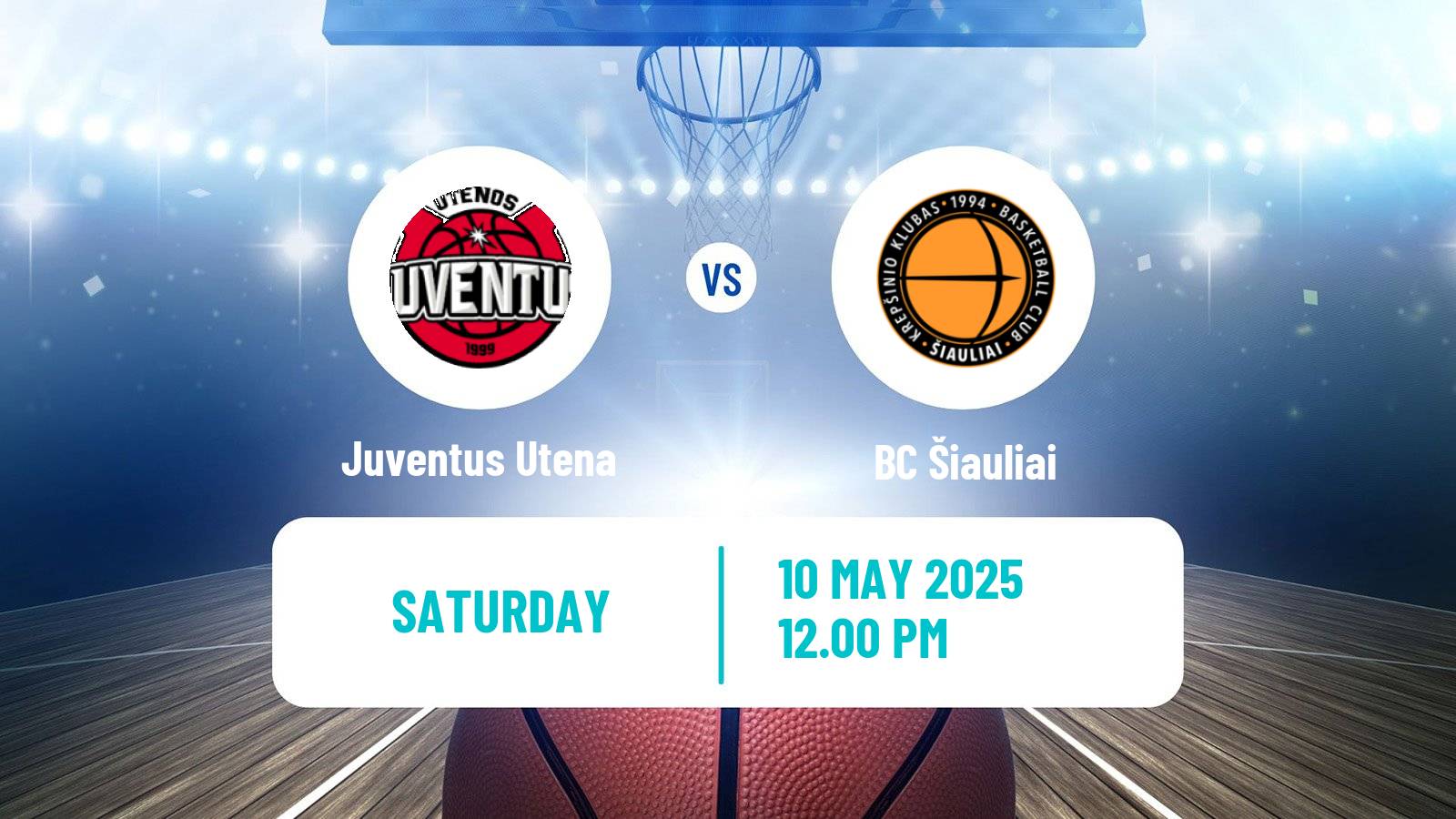 Basketball Lietuvos Krepsinio Lyga Juventus Utena - Šiauliai