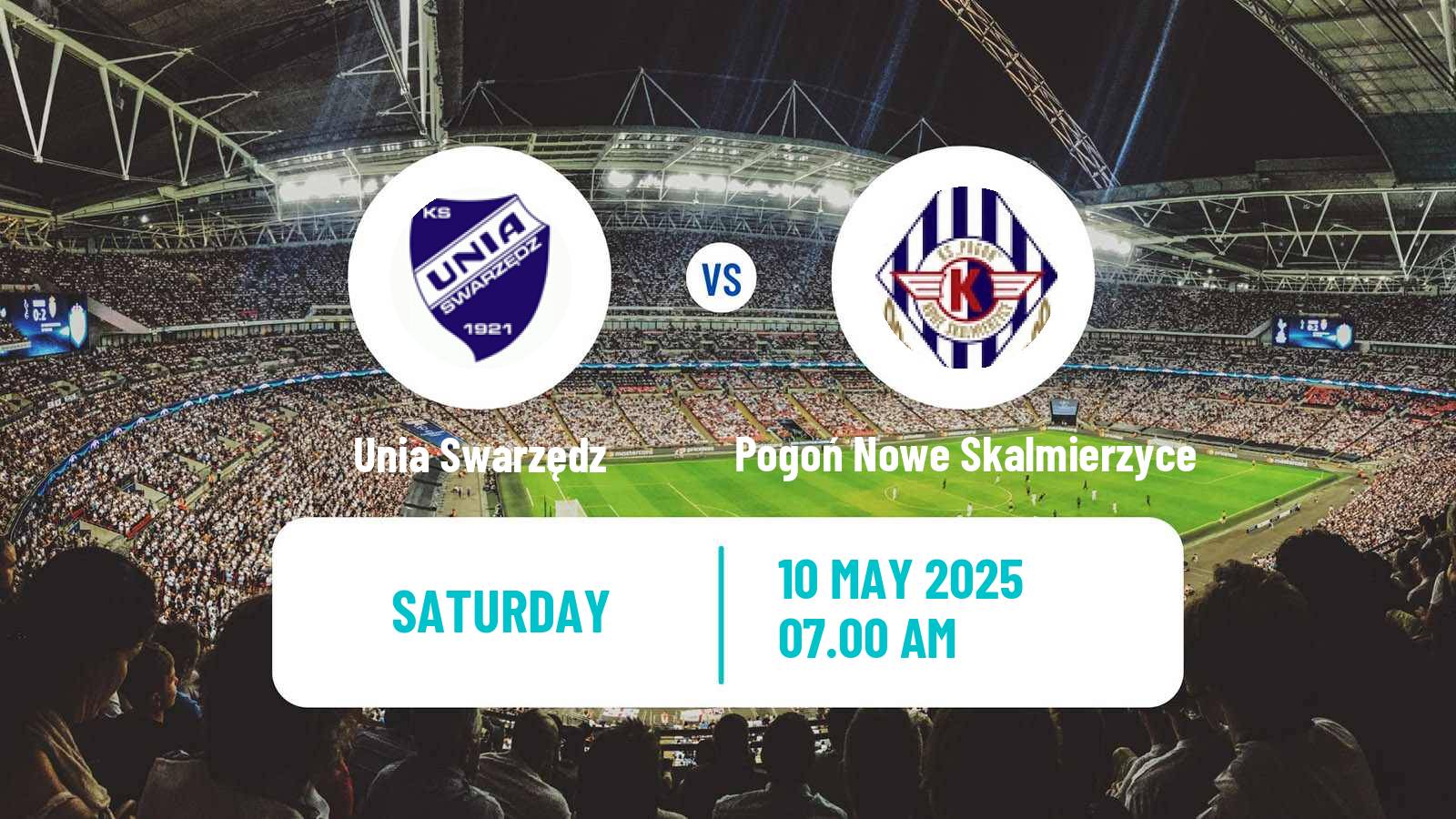Soccer Polish Division 3 - Group II Unia Swarzędz - Pogoń Nowe Skalmierzyce