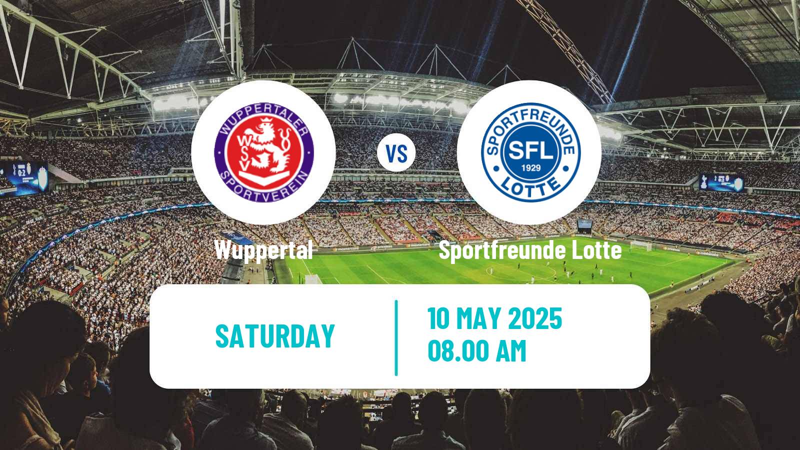 Soccer German Regionalliga West Wuppertal - Sportfreunde Lotte