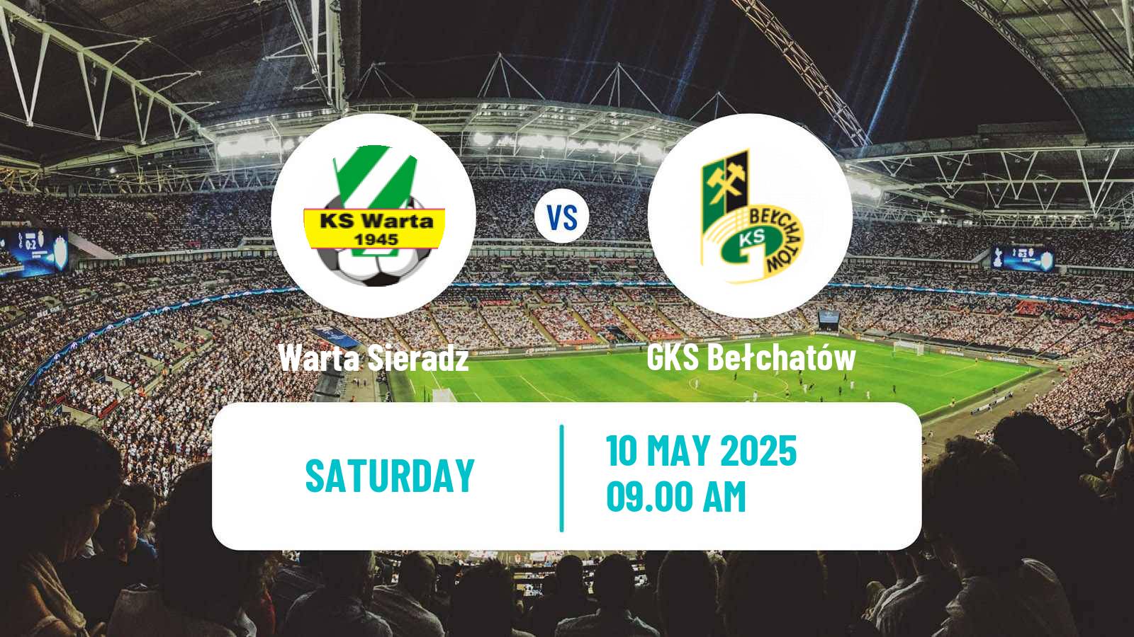 Soccer Polish Division 3 - Group I Warta Sieradz - GKS Bełchatów