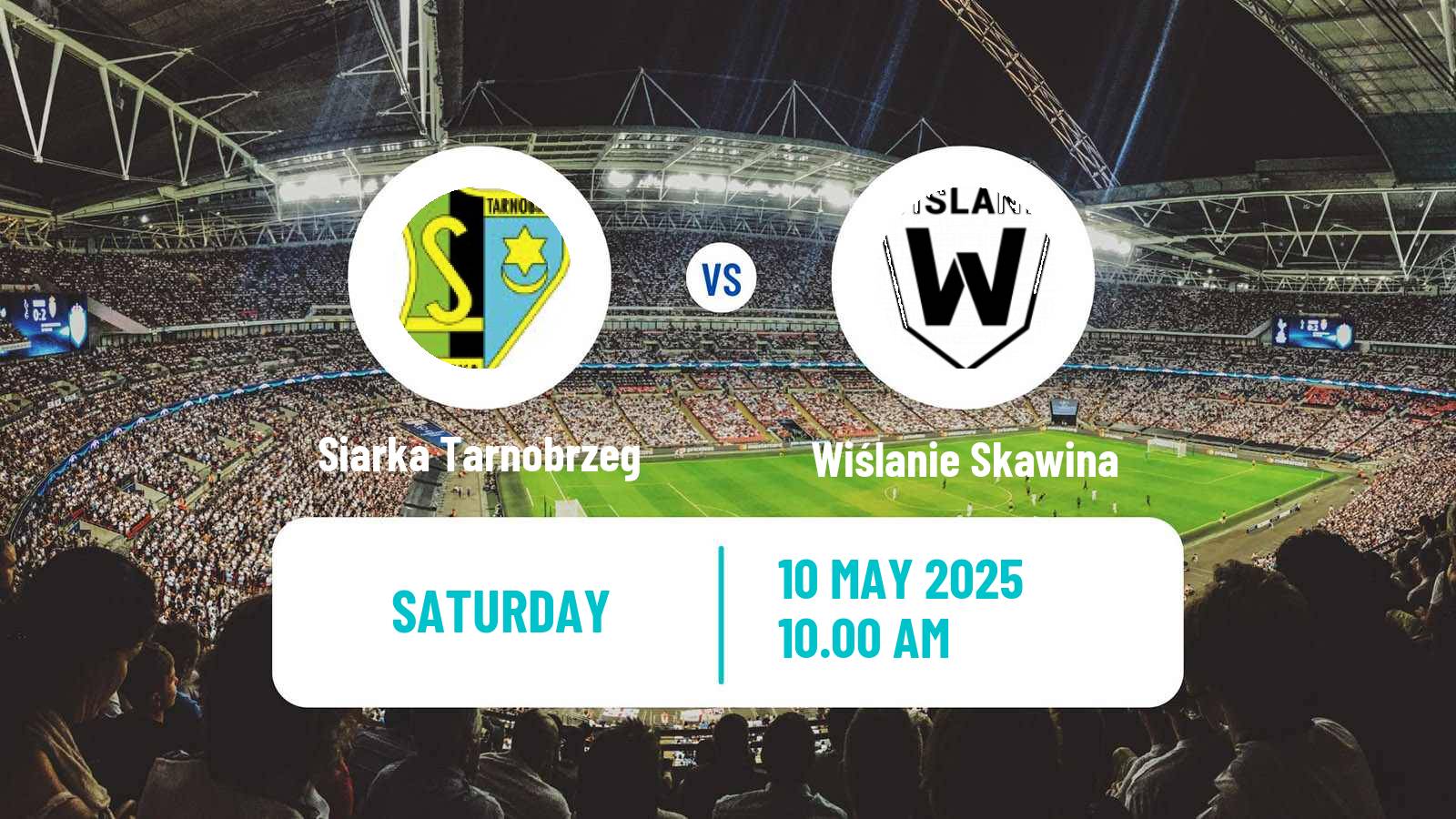 Soccer Polish Division 3 - Group IV Siarka Tarnobrzeg - Wiślanie Skawina