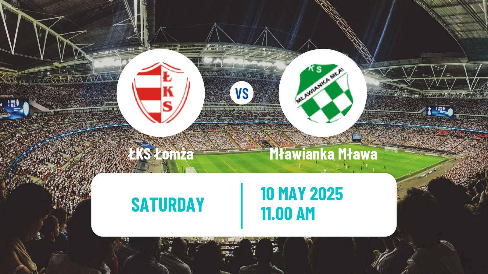 Soccer Polish Division 3 - Group I ŁKS Łomża - Mławianka Mława