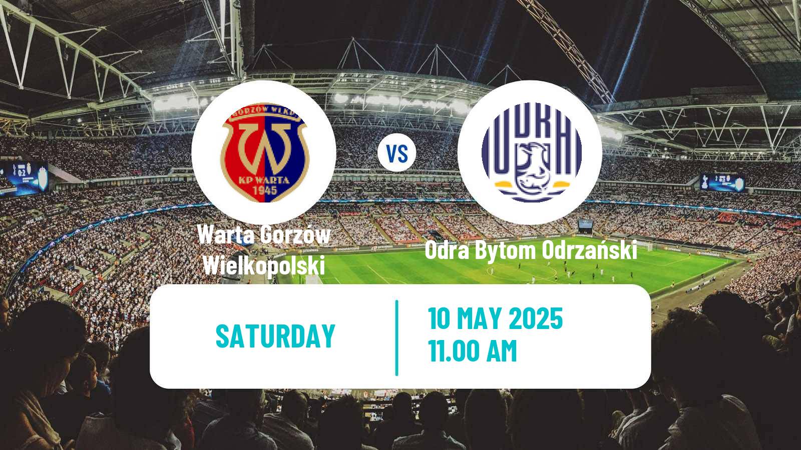 Soccer Polish Division 3 - Group III Warta Gorzów Wielkopolski - Odra Bytom Odrzański