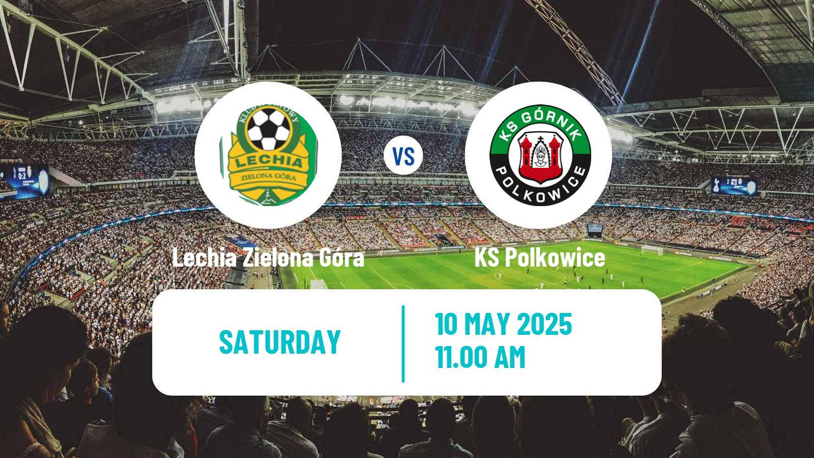 Soccer Polish Division 3 - Group III Lechia Zielona Góra - Polkowice