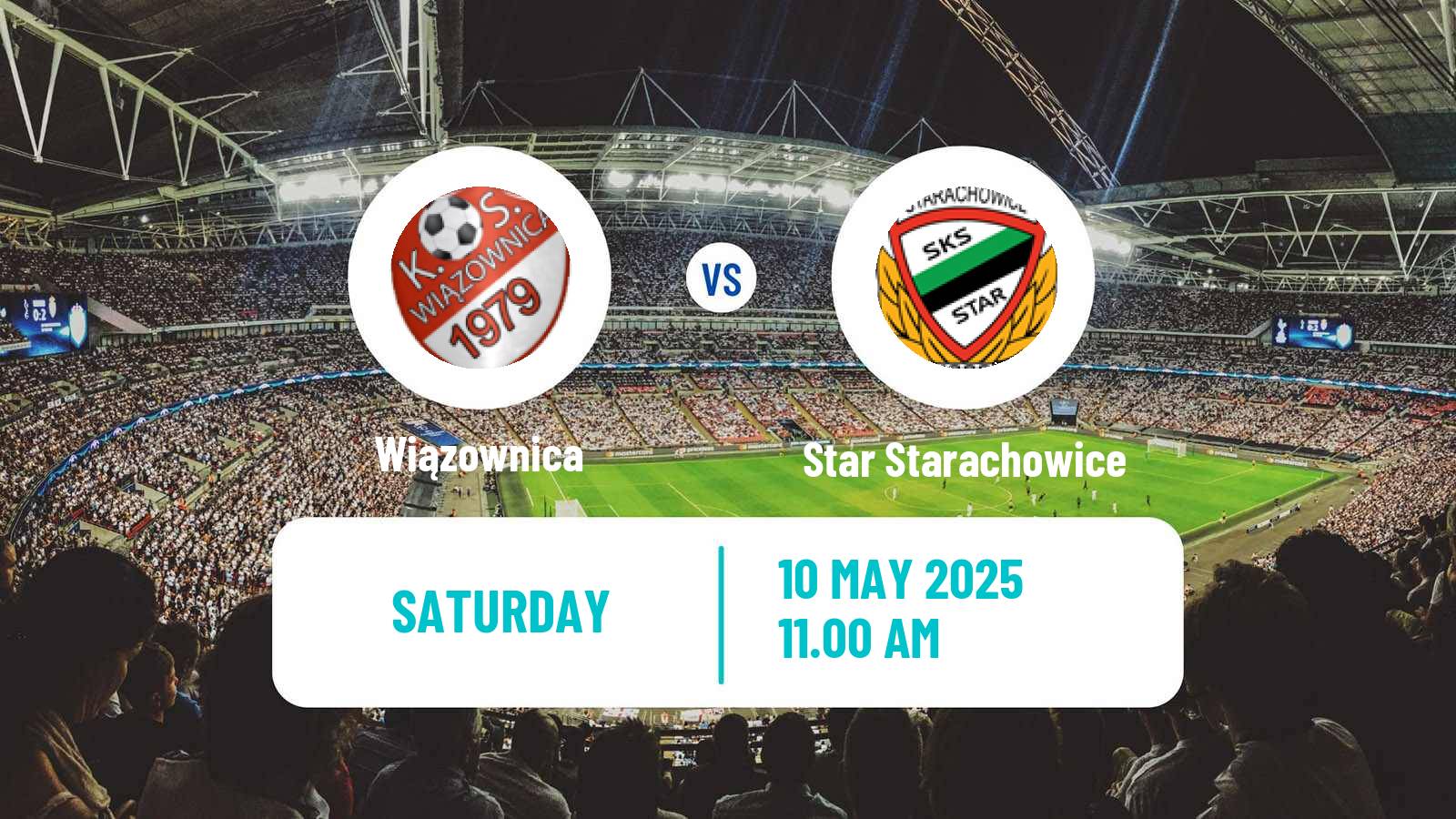 Soccer Polish Division 3 - Group IV Wiązownica - Star Starachowice