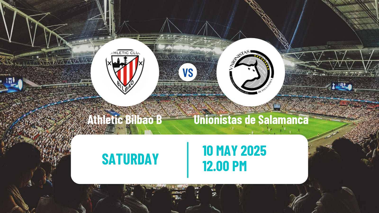 Soccer Spanish Primera RFEF Group 1 Athletic Bilbao B - Unionistas de Salamanca