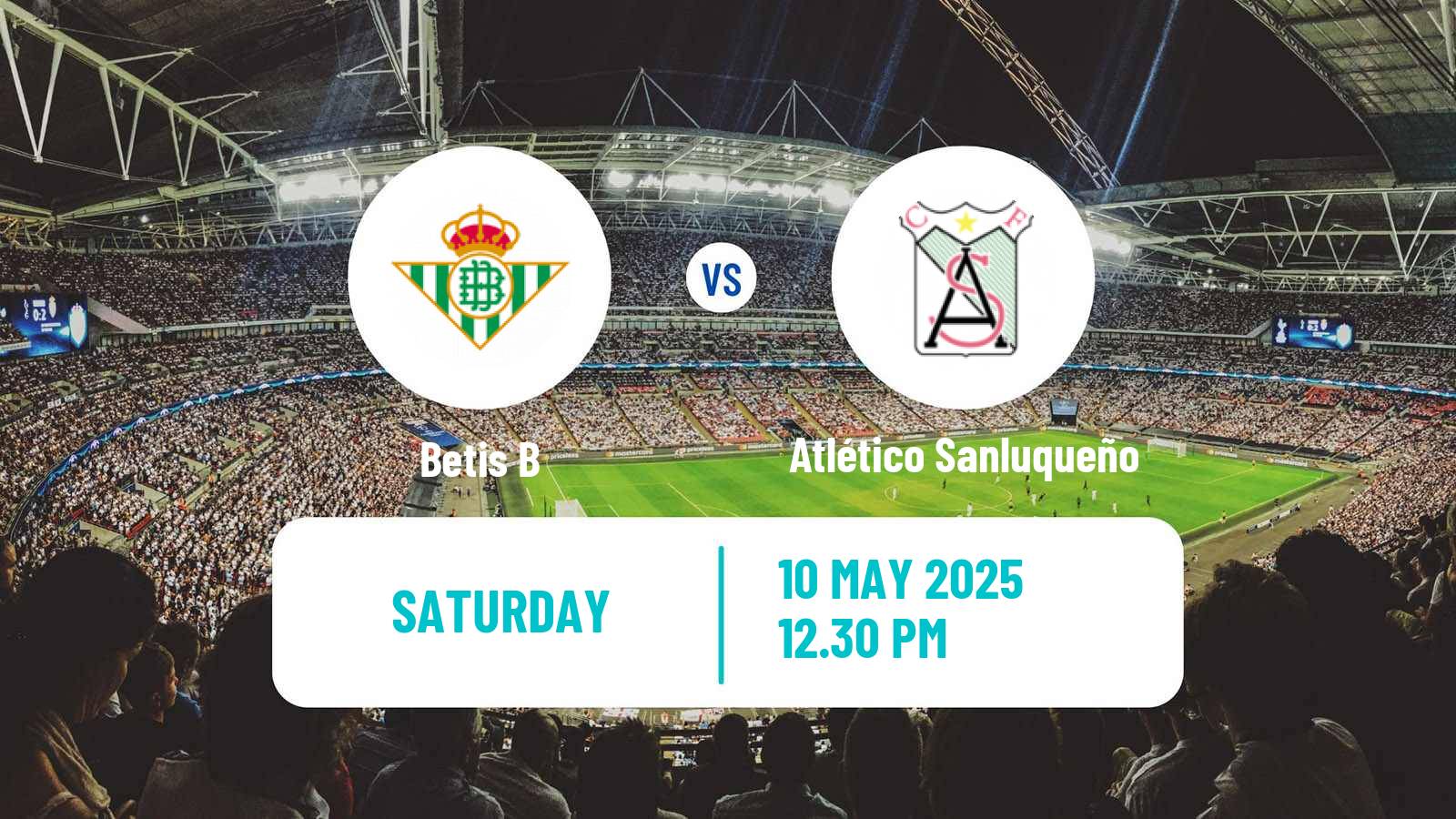 Soccer Spanish Primera RFEF Group 2 Betis B - Atlético Sanluqueño