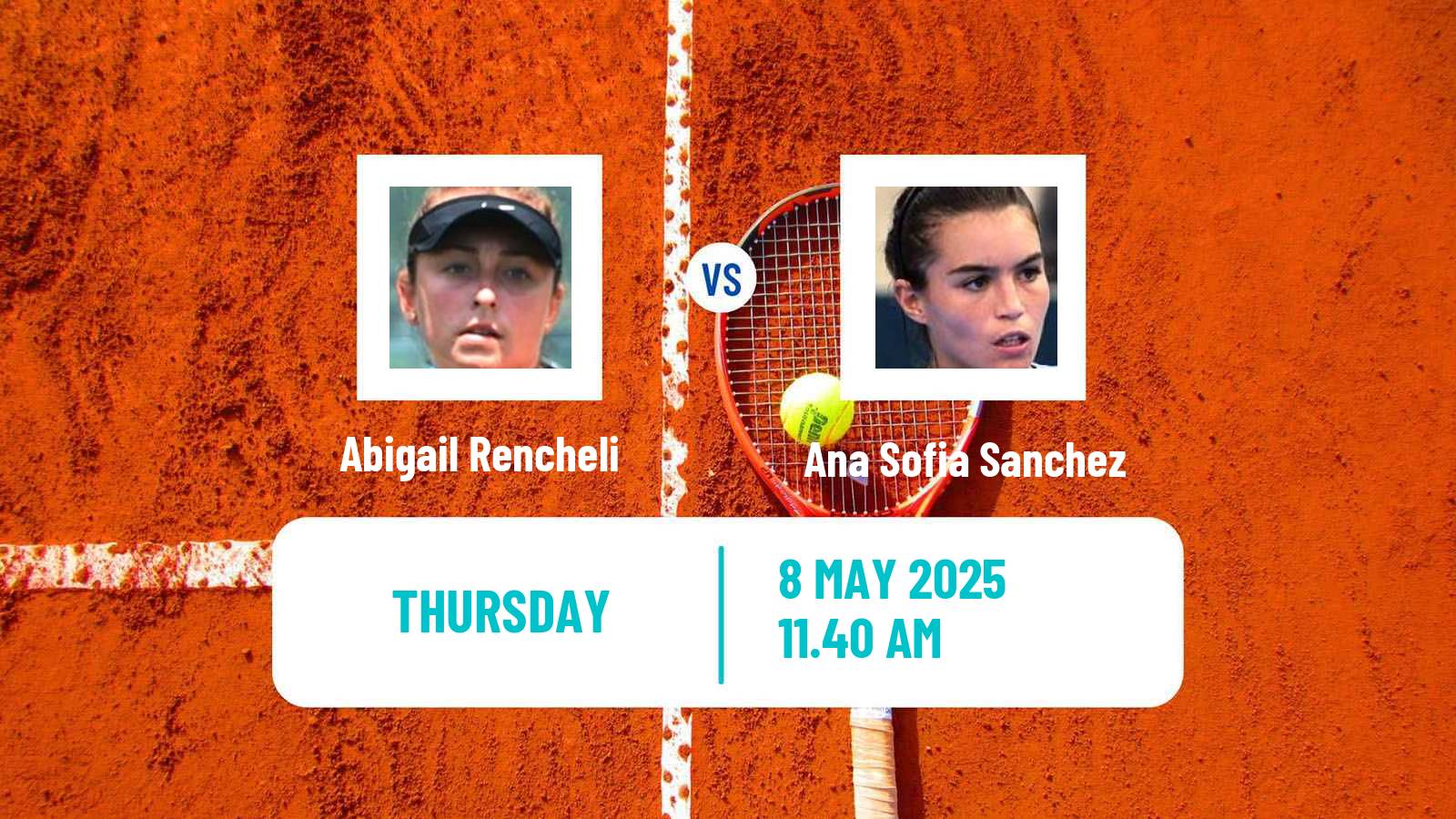 Tennis ITF W50 Indian Harbour Beach Fl Women Abigail Rencheli - Ana Sofia Sanchez