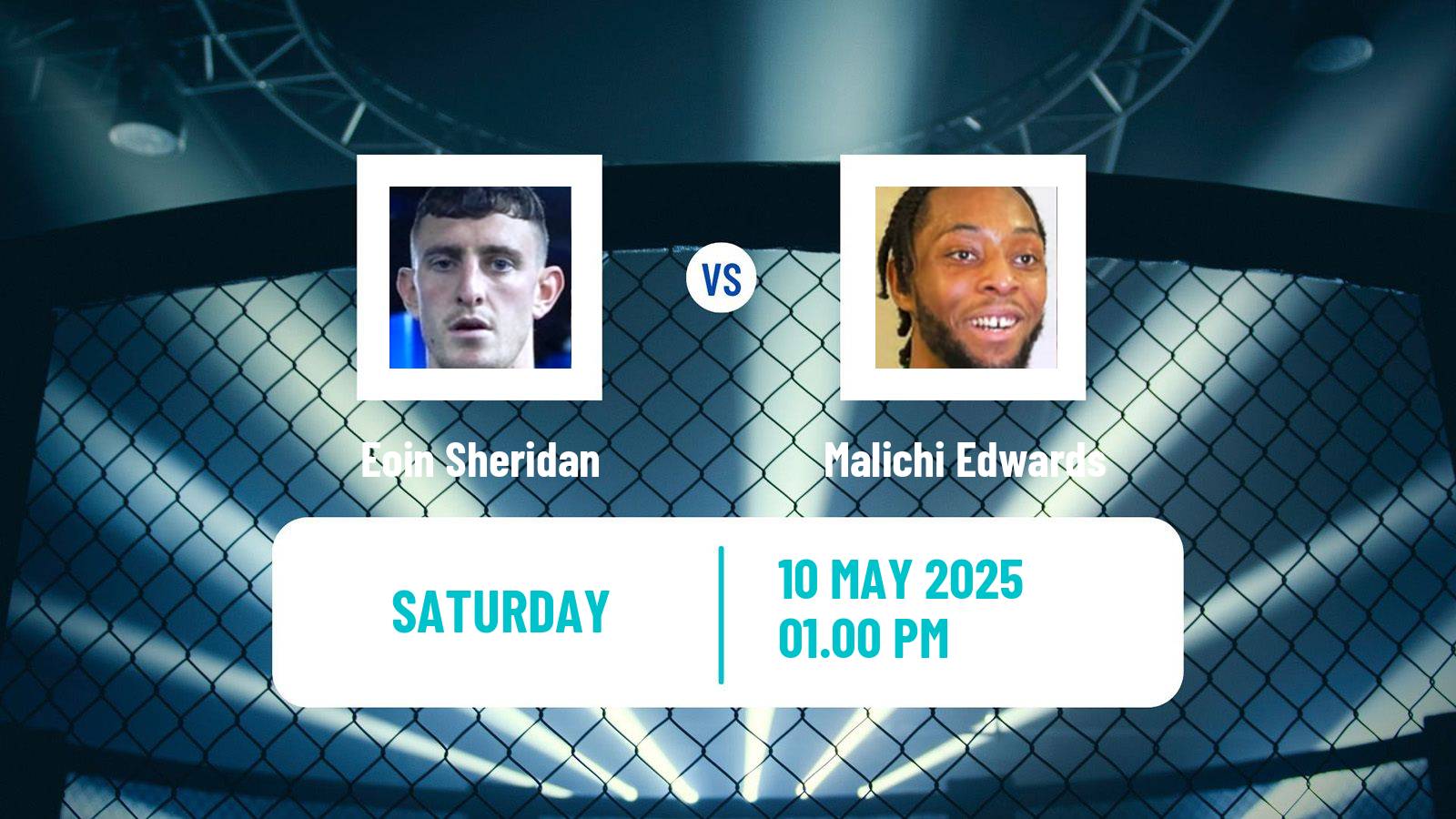 MMA Welterweight Pfl Europe Men Eoin Sheridan - Malichi Edwards