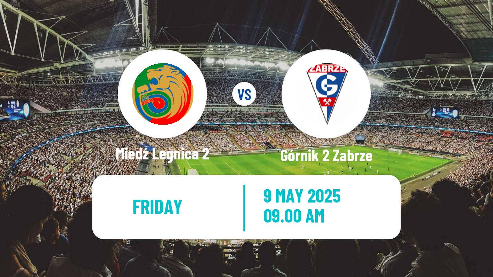 Soccer Polish Division 3 - Group III Miedź Legnica 2 - Górnik 2 Zabrze