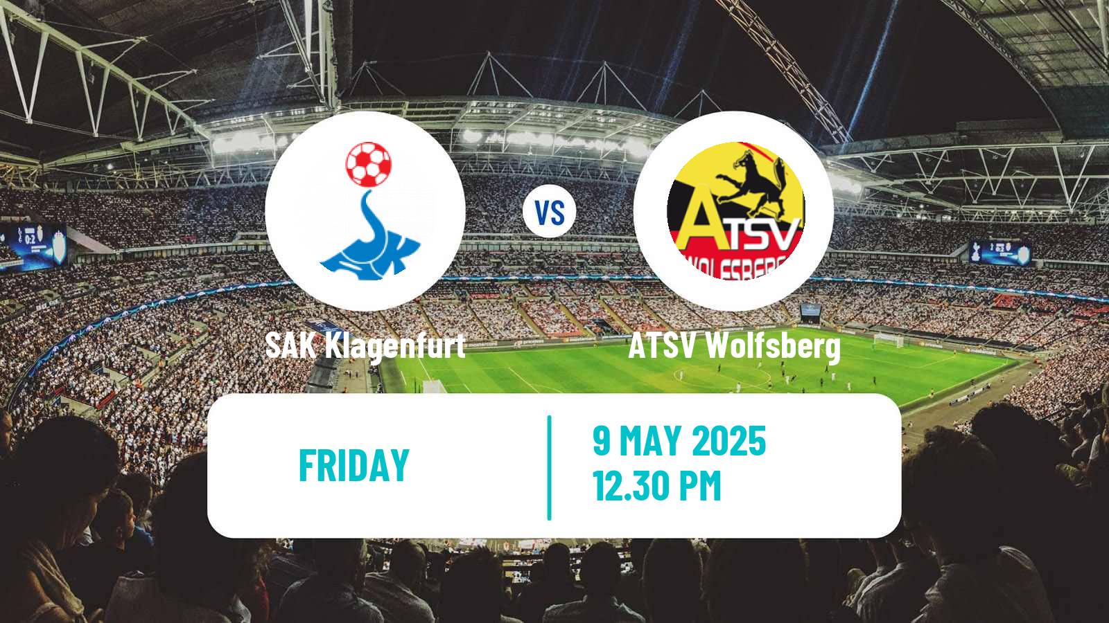 Soccer Austrian Landesliga Karnten SAK Klagenfurt - ATSV Wolfsberg