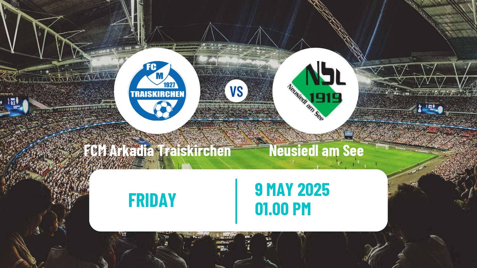 Soccer Austrian Regionalliga East FCM Arkadia Traiskirchen - Neusiedl am See