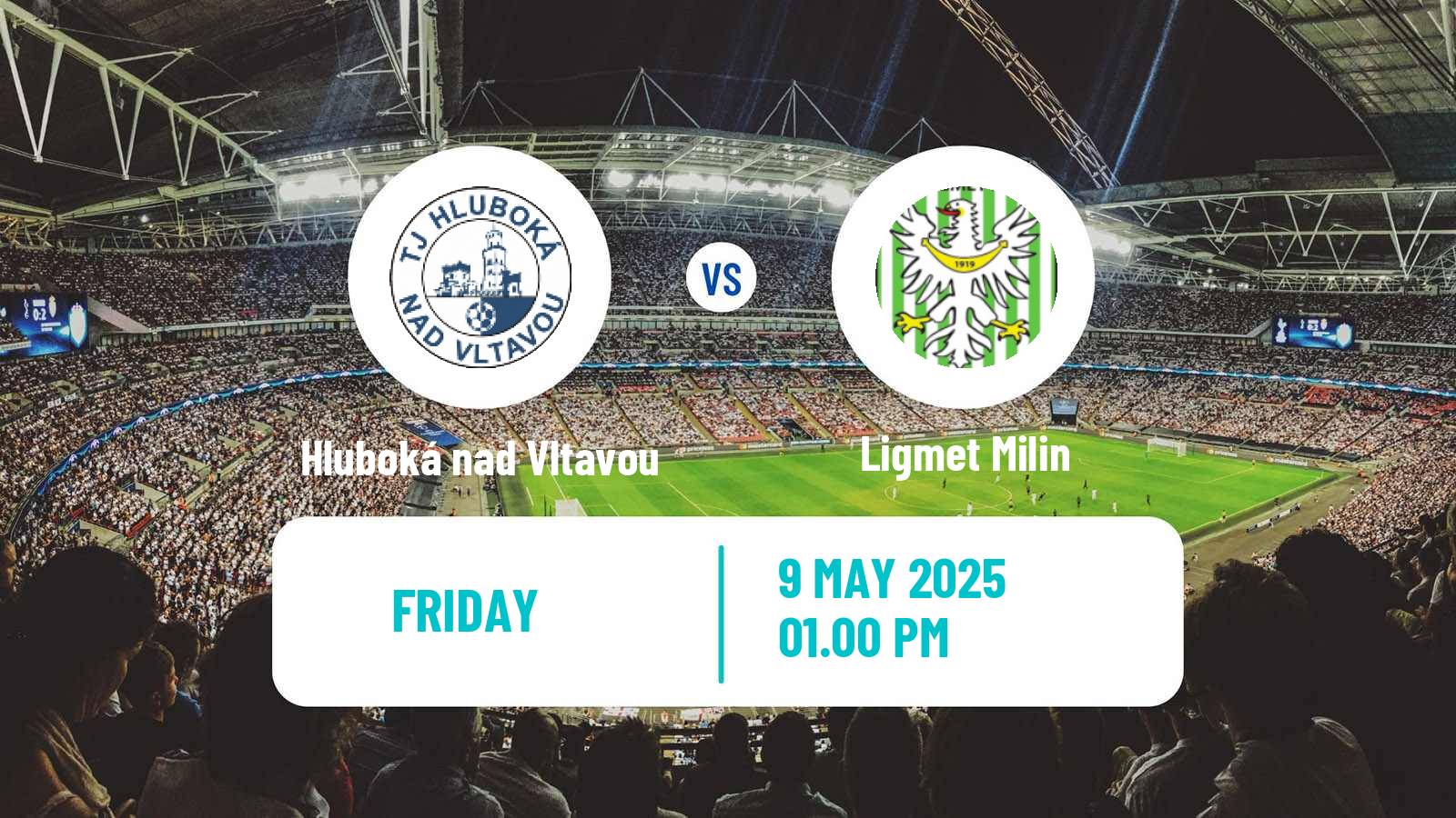 Soccer Czech Division A Hluboká nad Vltavou - Ligmet Milin