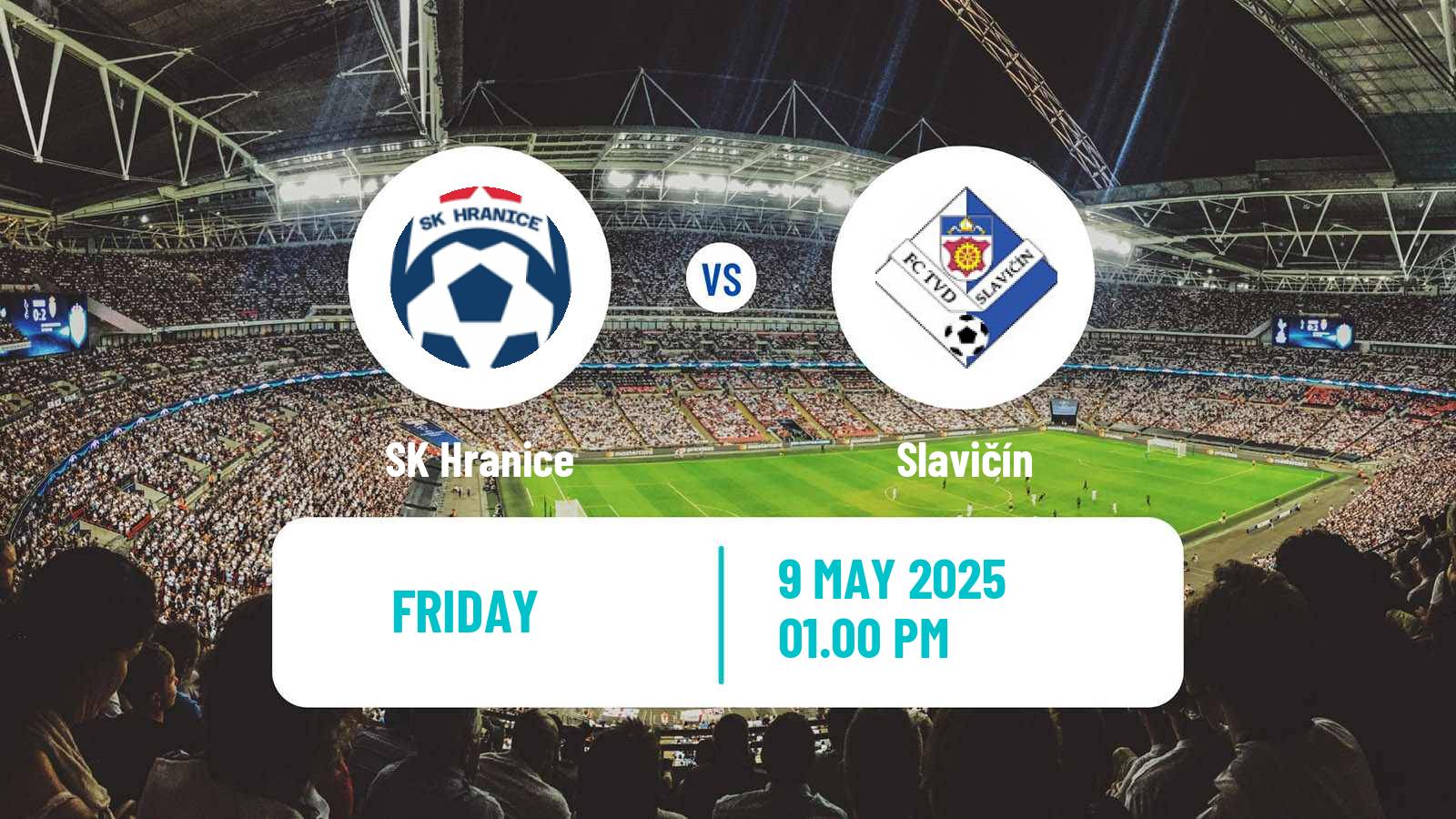 Soccer Czech Division E Hranice - Slavičín