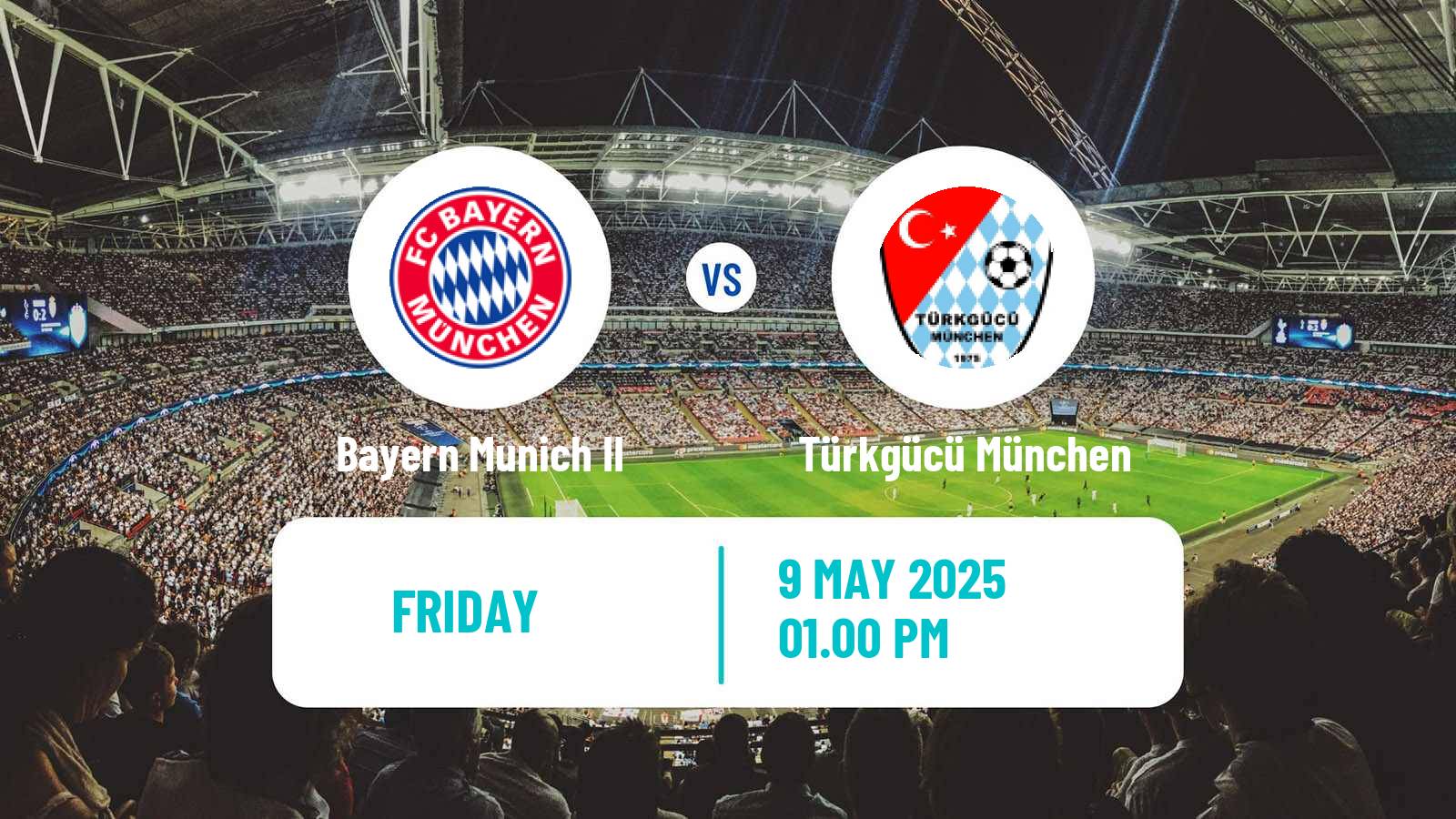 Soccer German Regionalliga Bayern Bayern Munich II - Türkgücü München