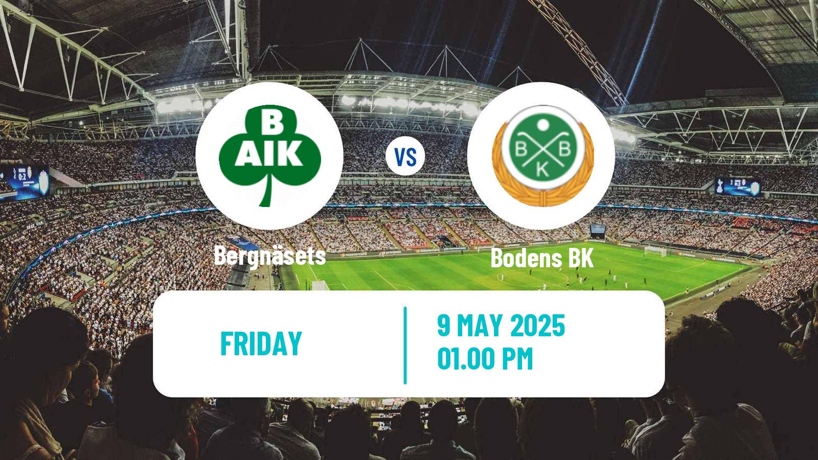 Soccer Swedish Division 2 - Norrland Bergnäsets - Boden