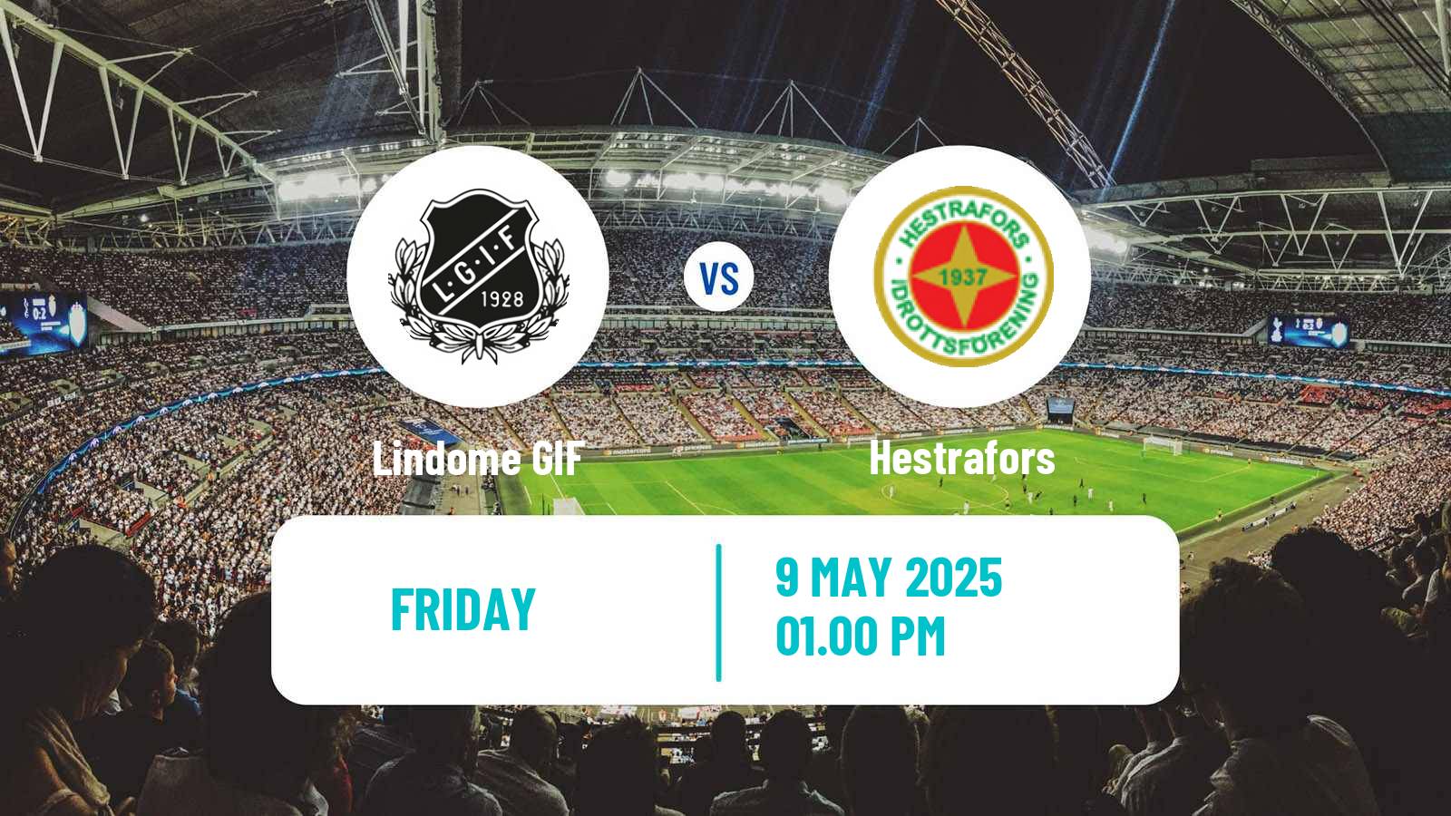 Soccer Swedish Division 2 - Västra Götaland Lindome - Hestrafors