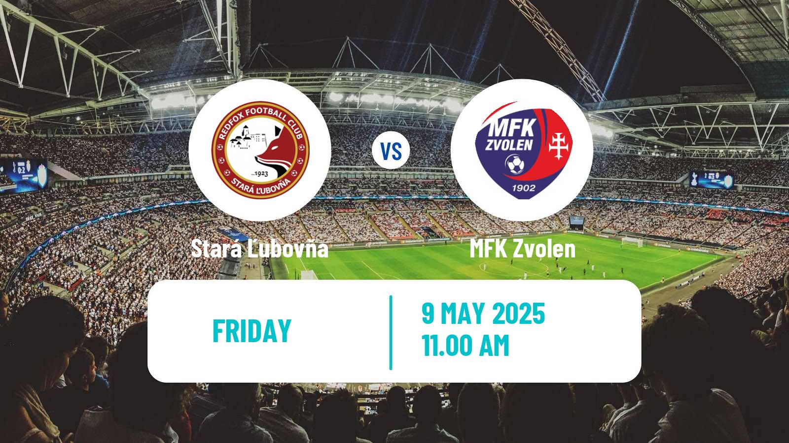 Soccer Slovak 2 Liga Stará Ľubovňa - Zvolen