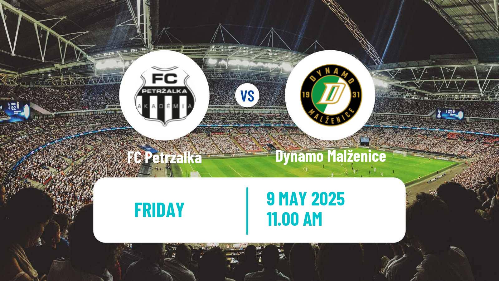 Soccer Slovak 2 Liga Petrzalka - Dynamo Malženice