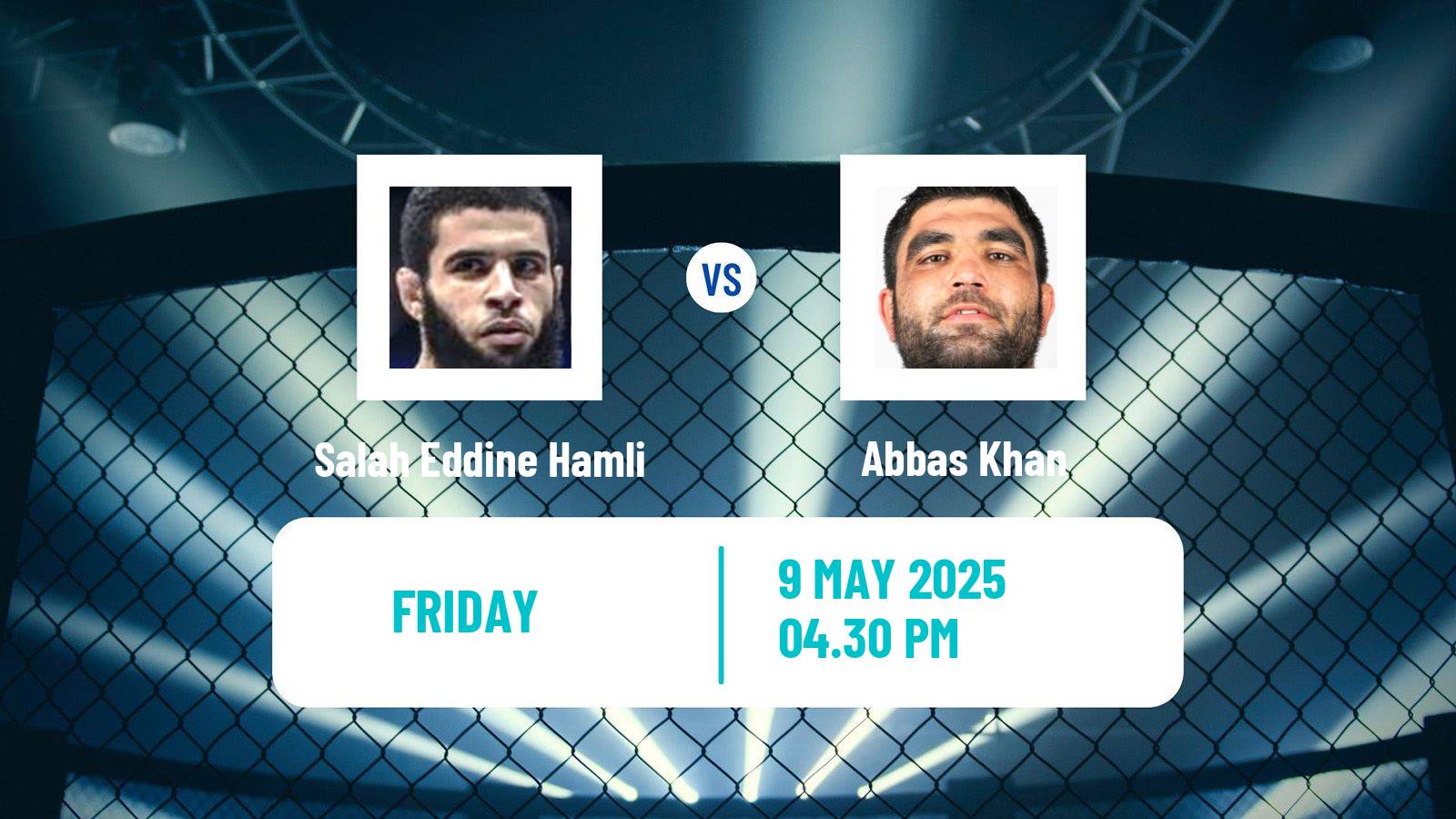 MMA Lightweight Pfl Mena Tournament Men Salah Eddine Hamli - Abbas Khan