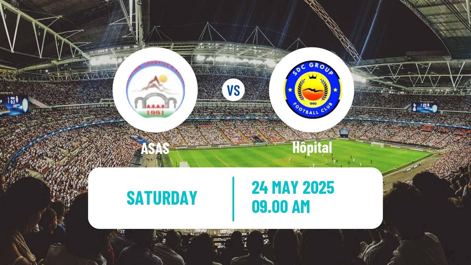Soccer Djibouti Premier League ASAS - Hôpital