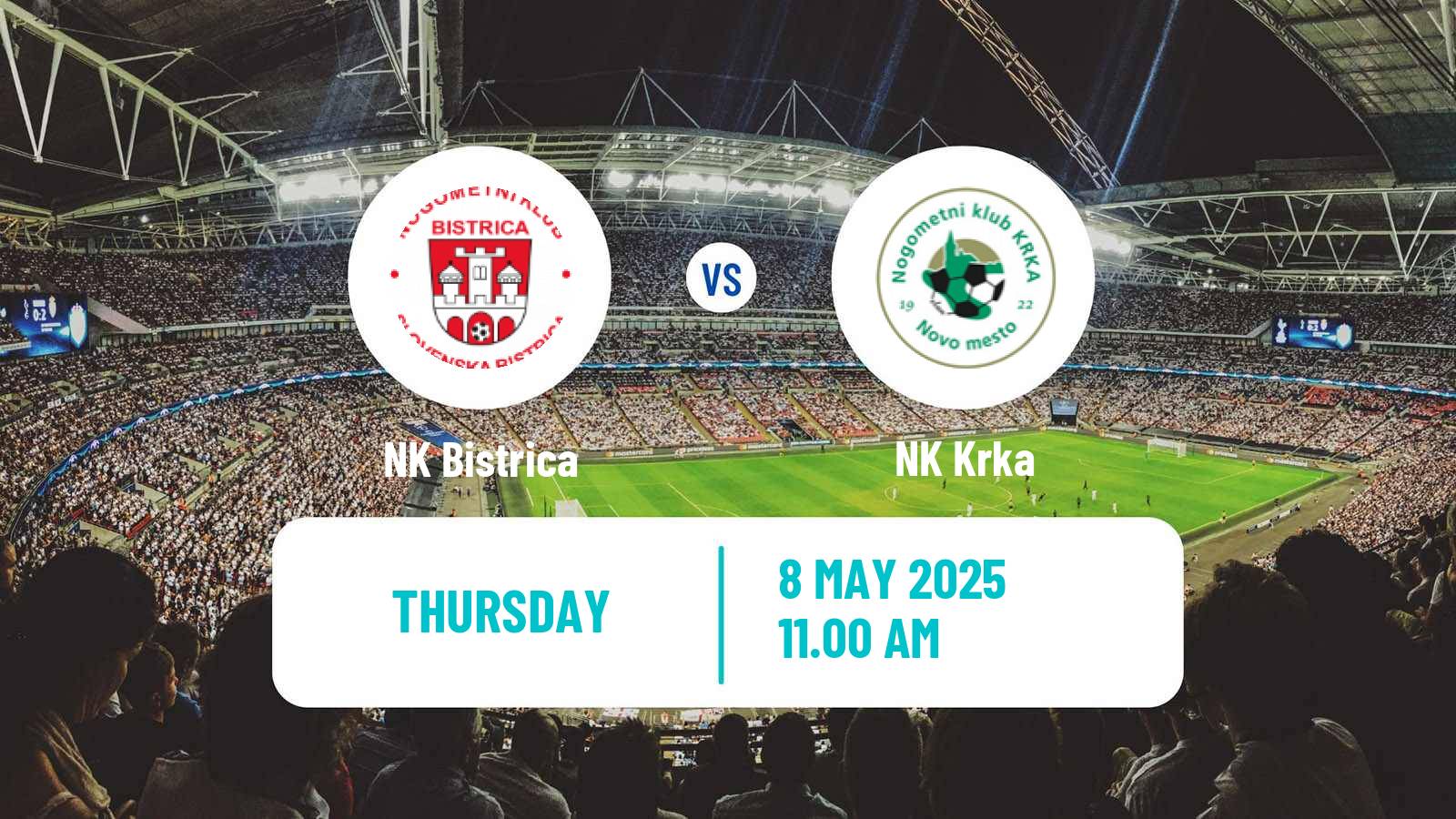 Soccer Slovenian 2 SNL Bistrica - Krka