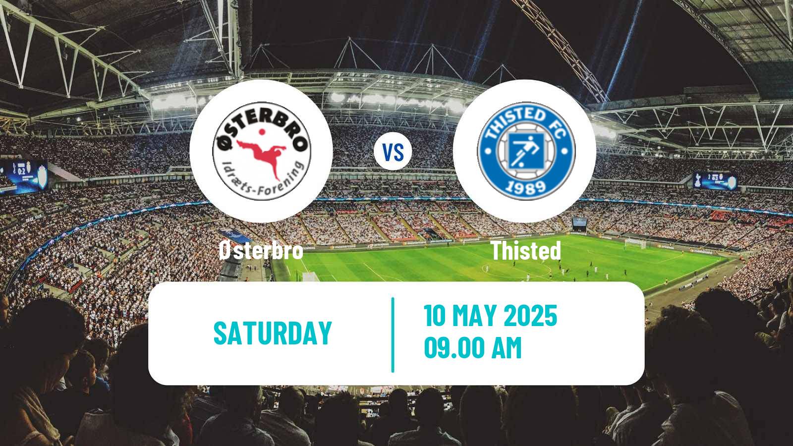Soccer Danish Elitedivisionen Women Østerbro - Thisted