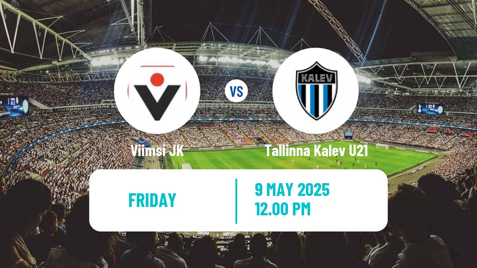 Soccer Estonian Esiliiga Viimsi JK - Tallinna Kalev U21