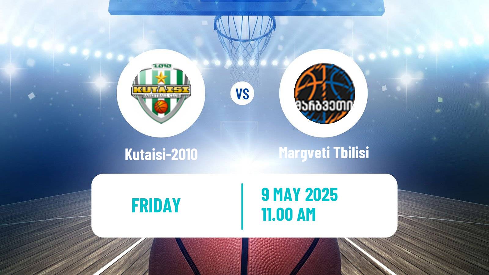 Basketball Georgian Superleague Basketball Kutaisi-2010 - Margveti Tbilisi