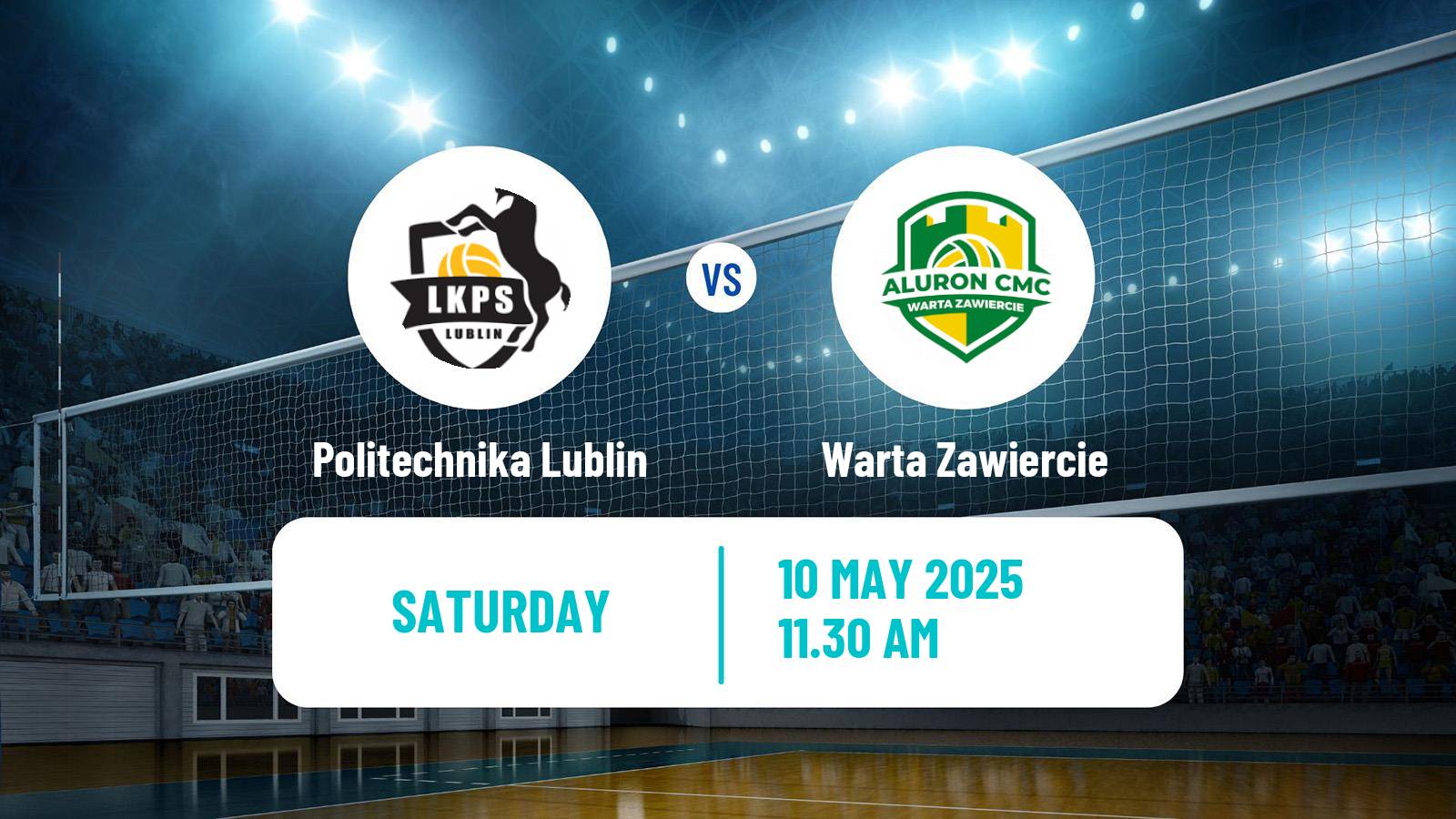 Volleyball Polish PlusLiga Politechnika Lublin - Warta Zawiercie