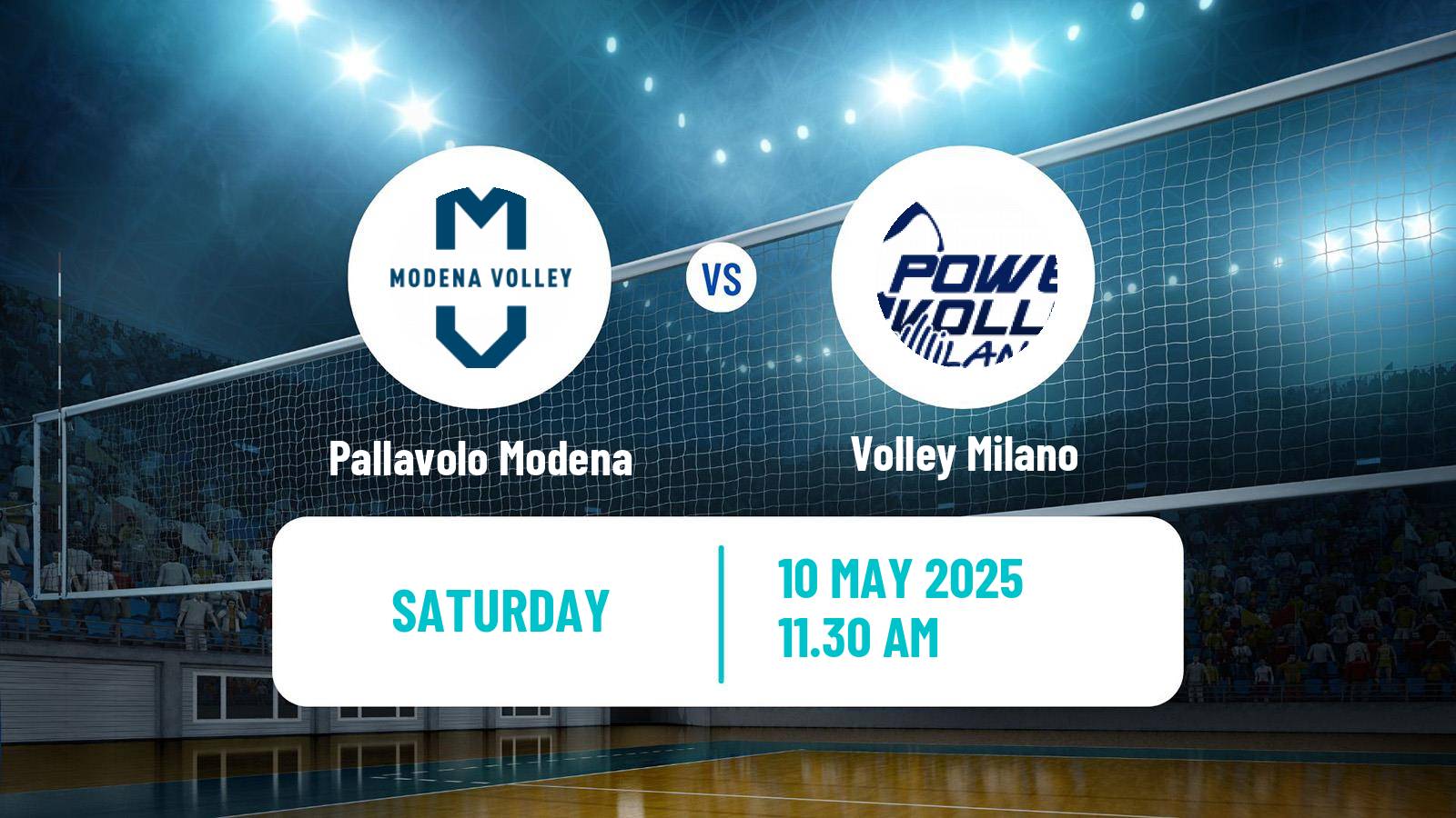 Volleyball Italian SuperLega Volleyball Pallavolo Modena - Volley Milano