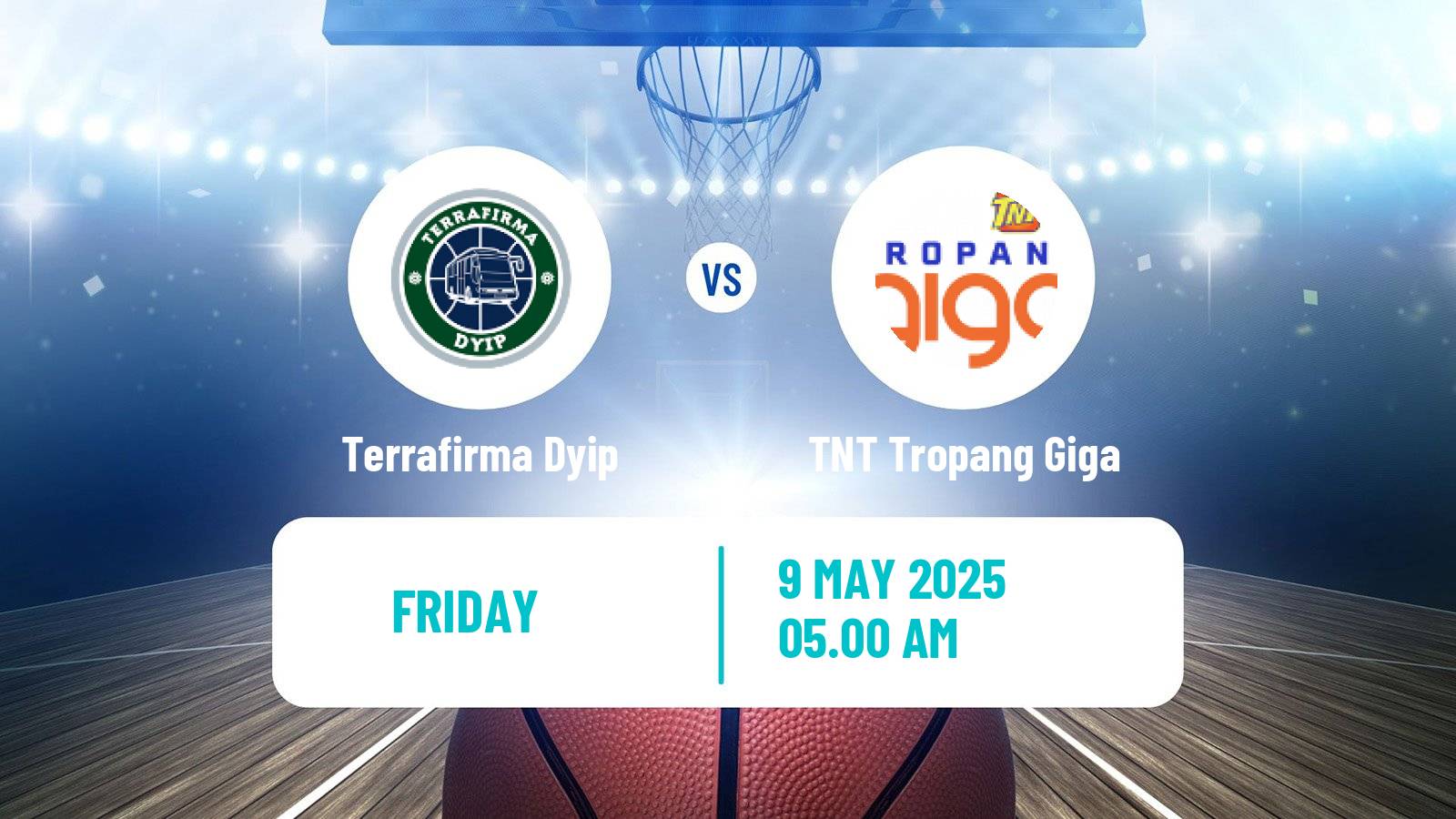 Basketball Philippines Cup Terrafirma Dyip - TNT Tropang Giga