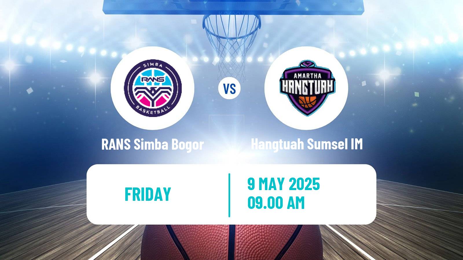 Basketball Indonesian IBL RANS Simba Bogor - Hangtuah Sumsel IM