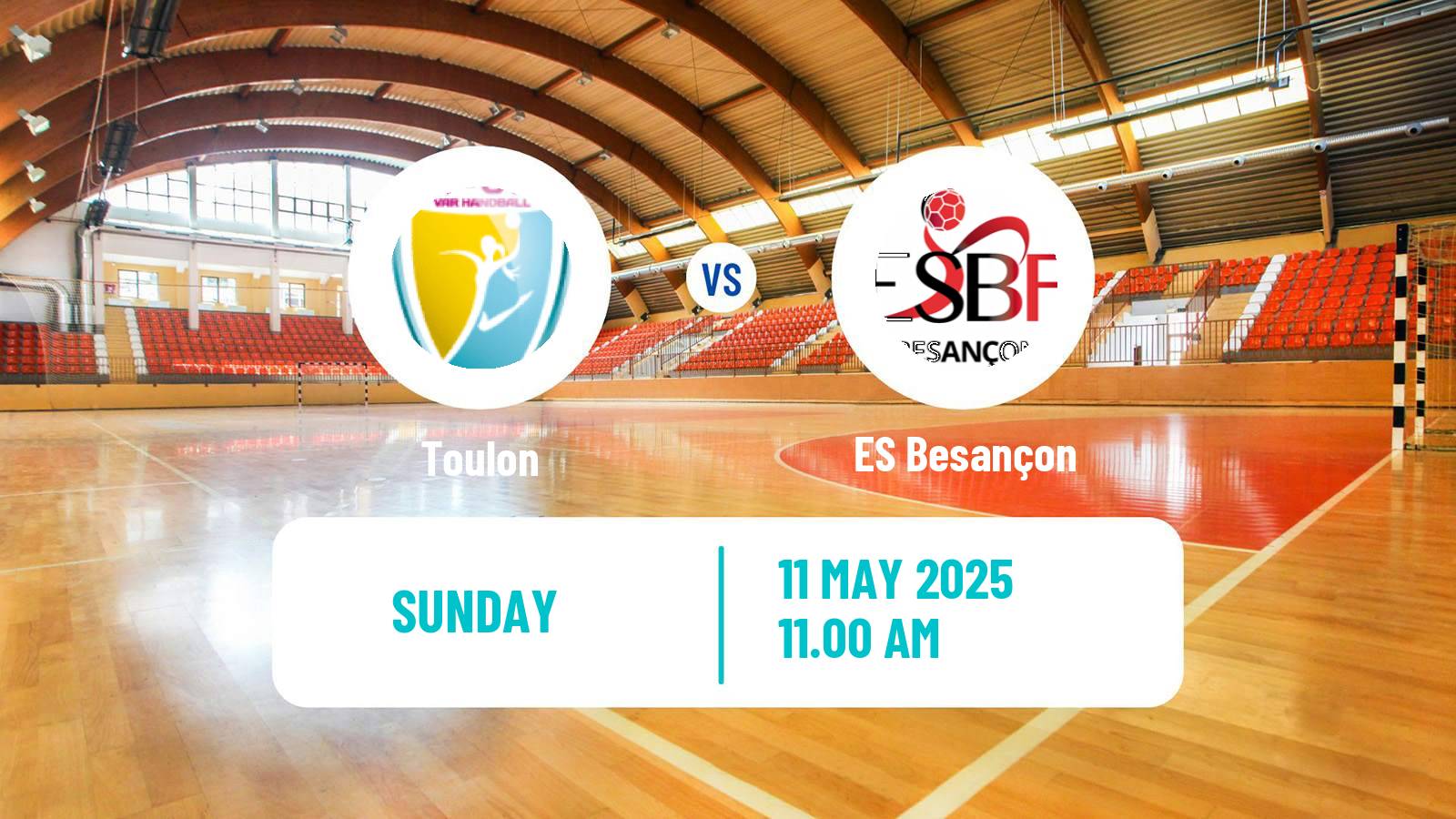 Handball French Division 1 Handball Women Toulon - Besançon