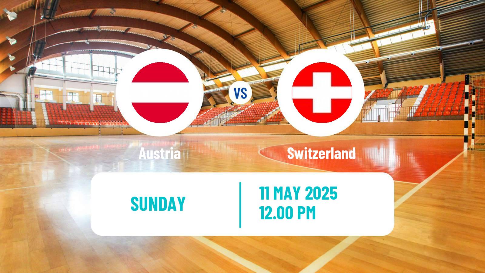 Handball Handball European Championship Austria - Switzerland