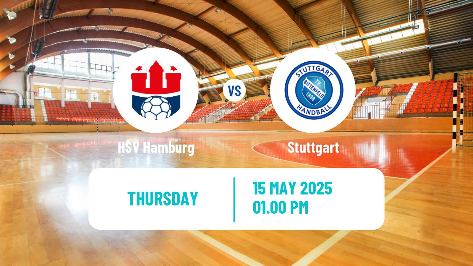 Handball German Bundesliga Handball HSV Hamburg - Stuttgart