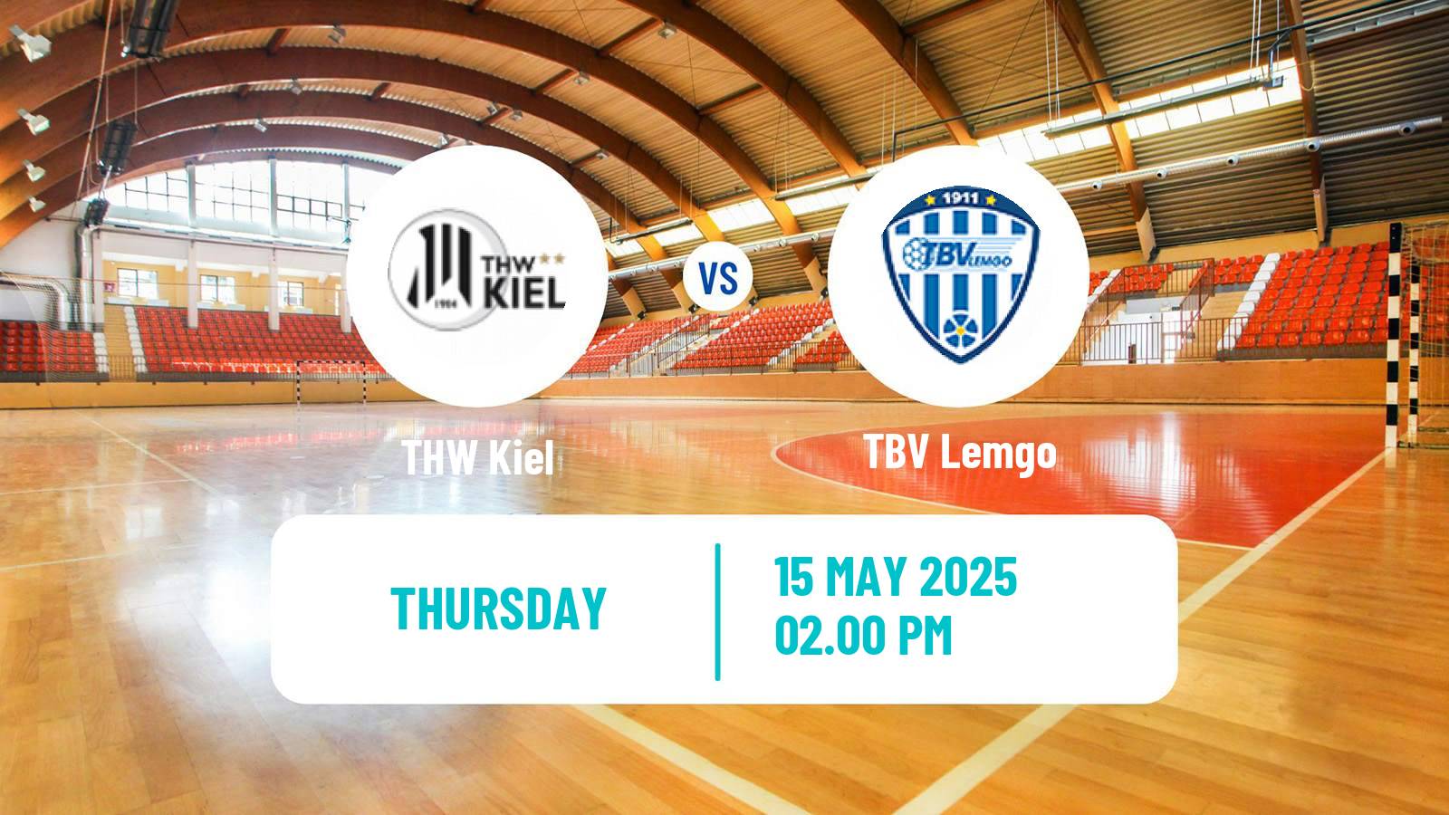 Handball German Bundesliga Handball THW Kiel - TBV Lemgo