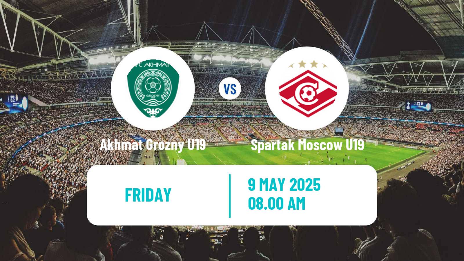 Soccer Russian Youth League Akhmat Grozny U19 - Spartak Moscow U19