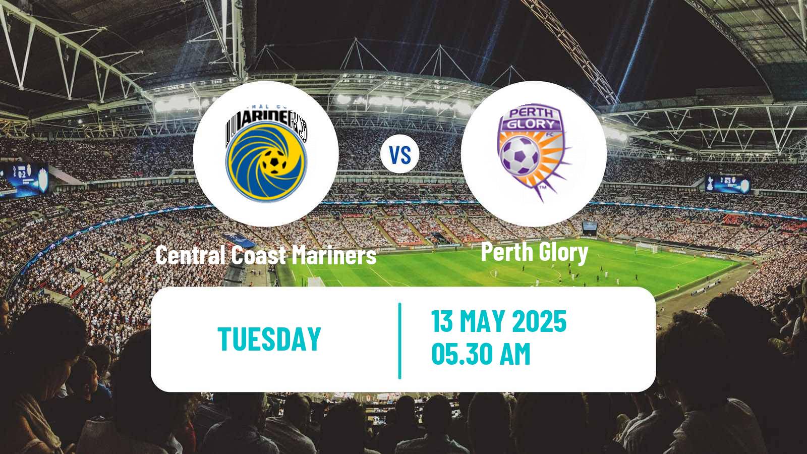 Soccer Australian Cup Central Coast Mariners - Perth Glory
