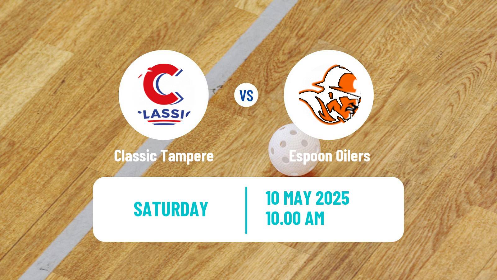 Floorball Finnish F-Liiga Classic Tampere - Espoon Oilers