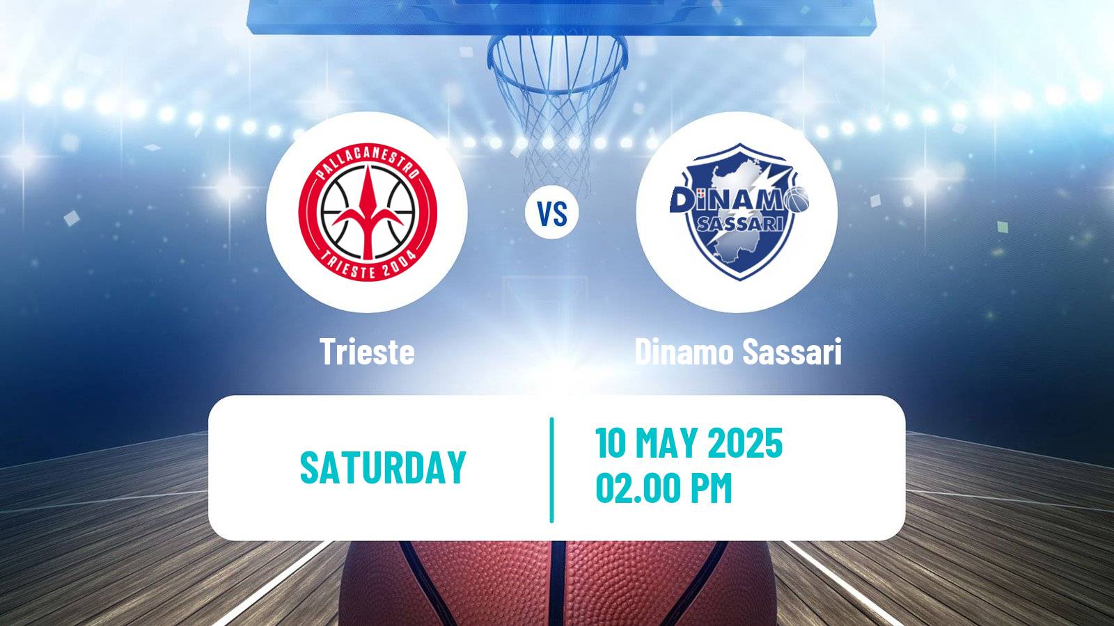 Basketball Italian Lega A Basketball Trieste - Dinamo Sassari