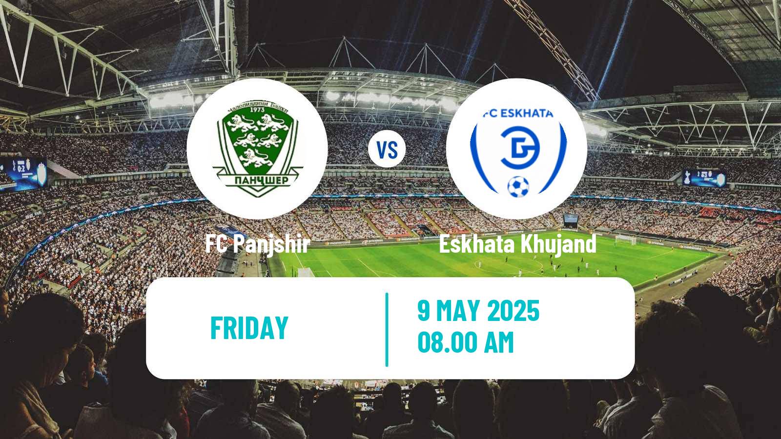 Soccer Tajik League Panjshir - Eskhata Khujand