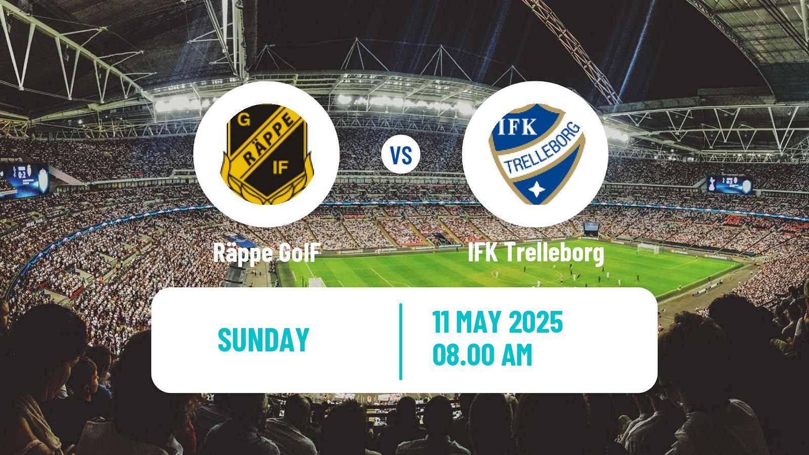 Soccer Swedish Division 2 - Södra Götaland Räppe GoIF - IFK Trelleborg
