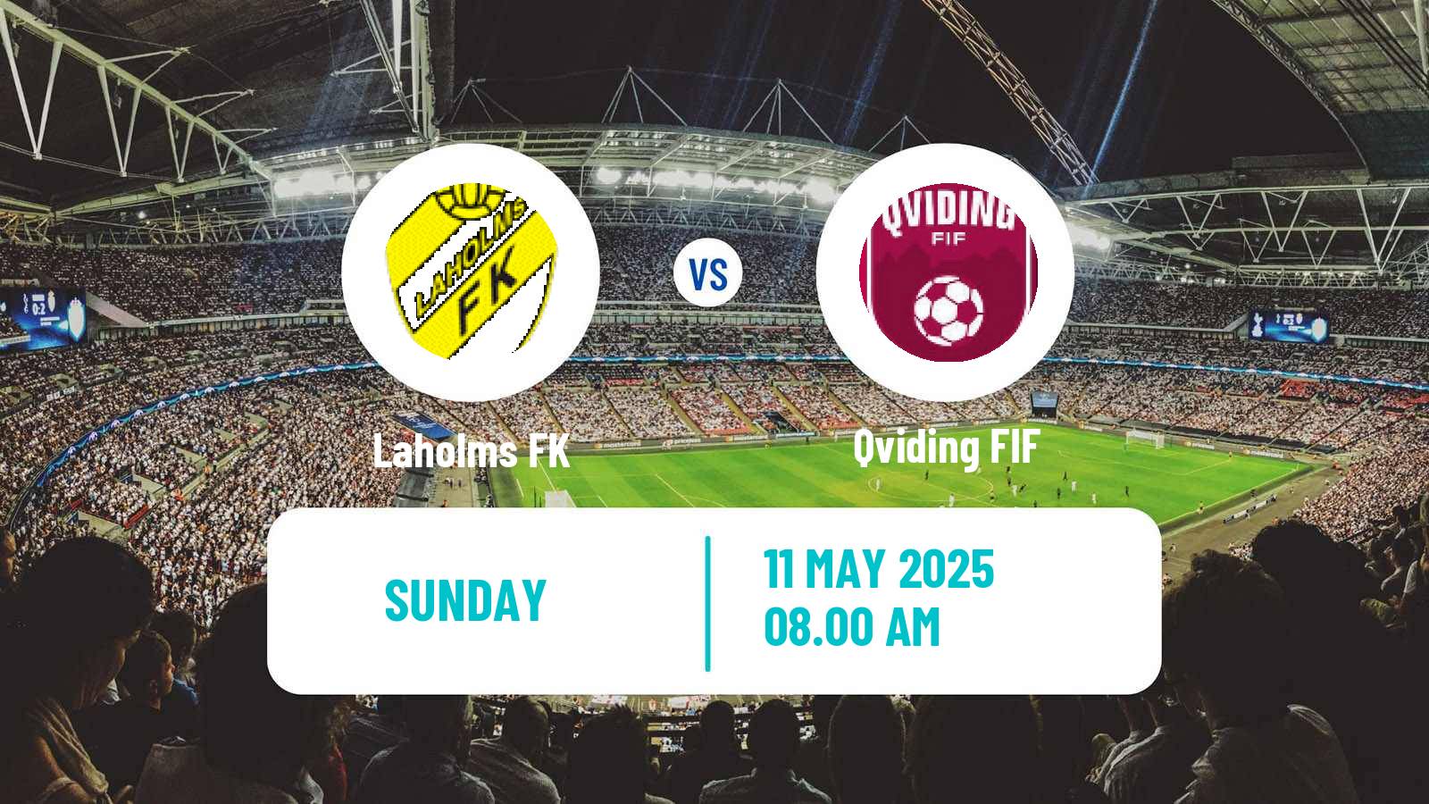 Soccer Swedish Division 2 - Västra Götaland Laholms - Qviding